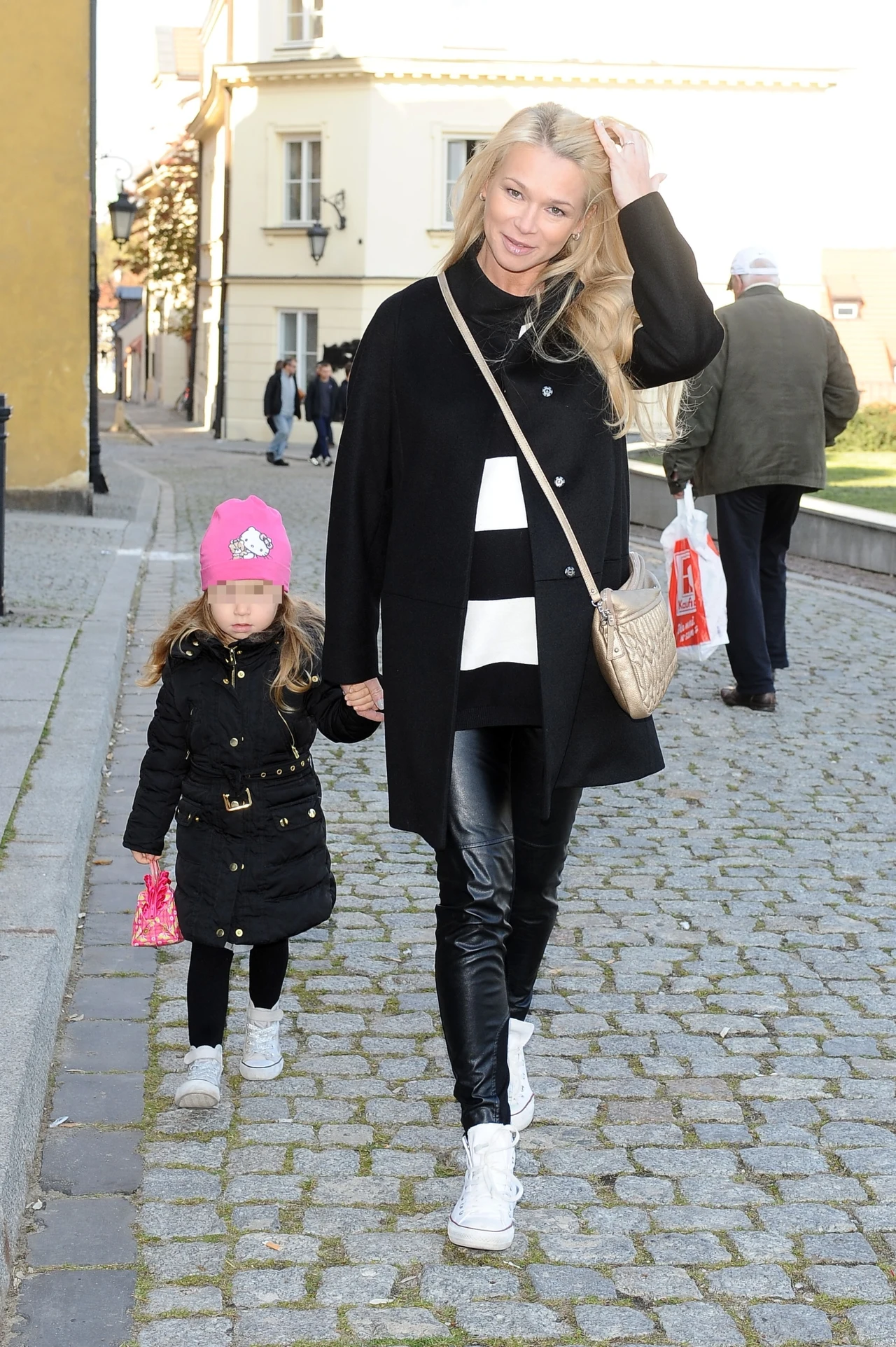 Ewa Pacuła z córką Ewa Pacuła z córką