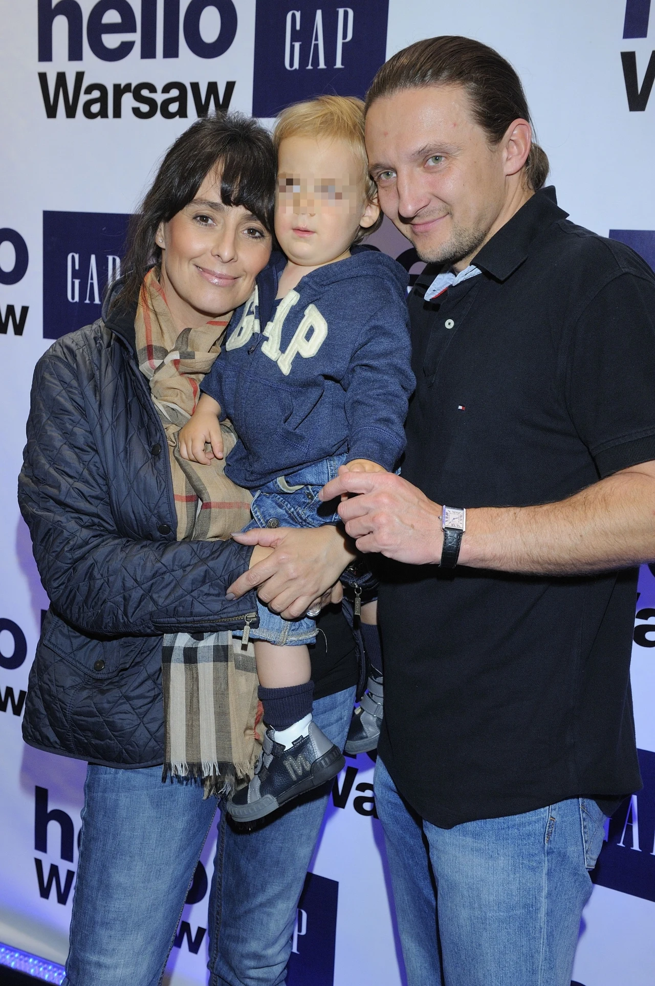 Anna Korcz z synem i partnerem Anna Korcz z synem i partnerem