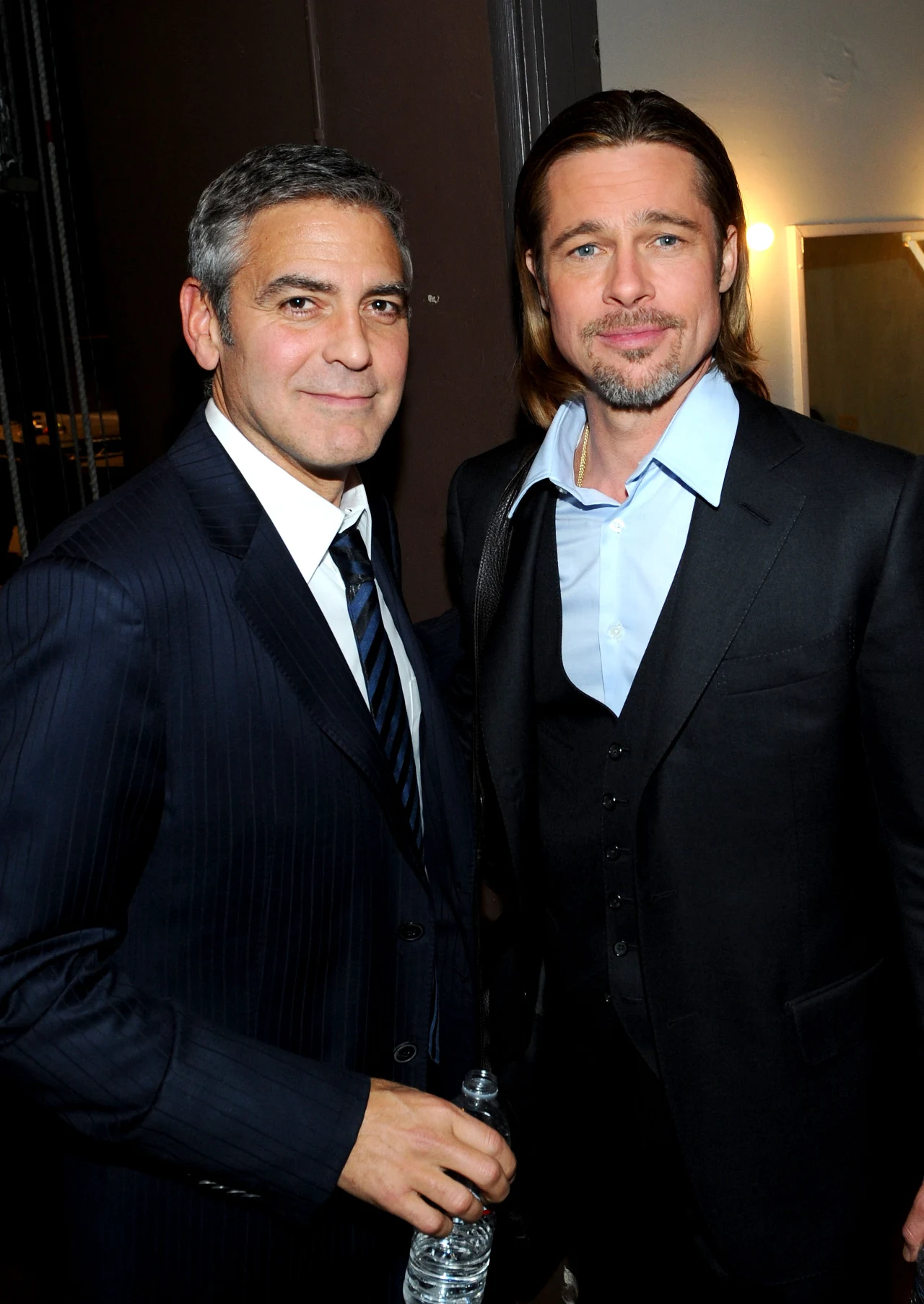 George Clooney i Brad Pitt