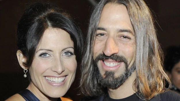 Lisa Edelstein i Robert Russell Lisa Edelstein i Robert Russell