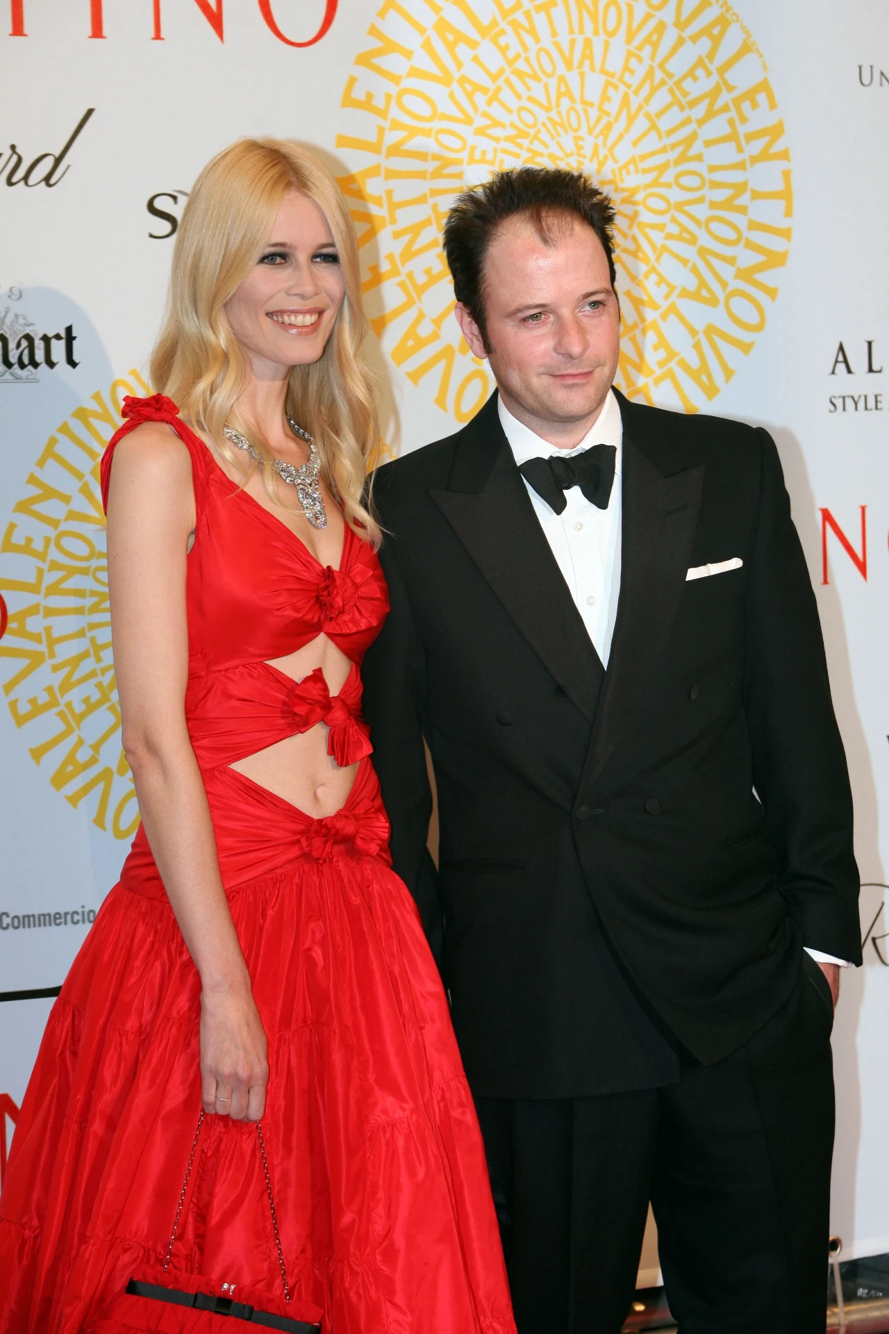 Claudia Schiffer z mężem