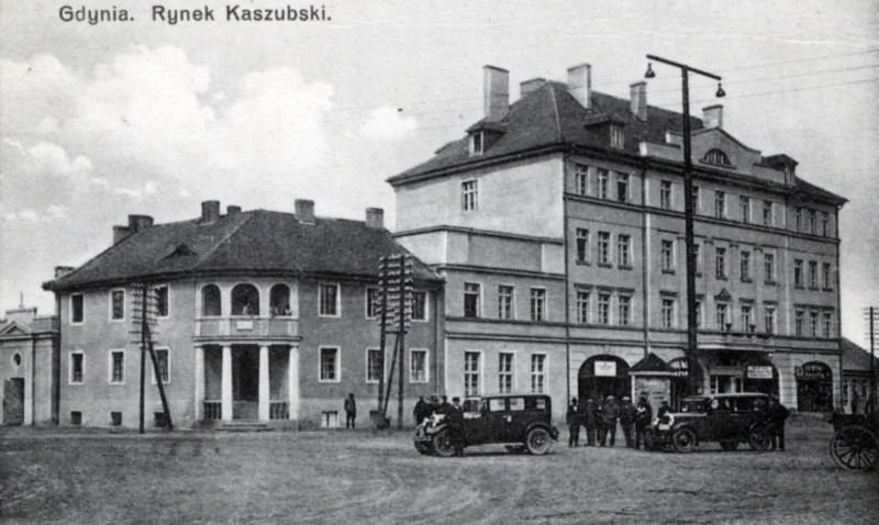 Rynek Kaszubski. Obecnie plac Kaszubski.