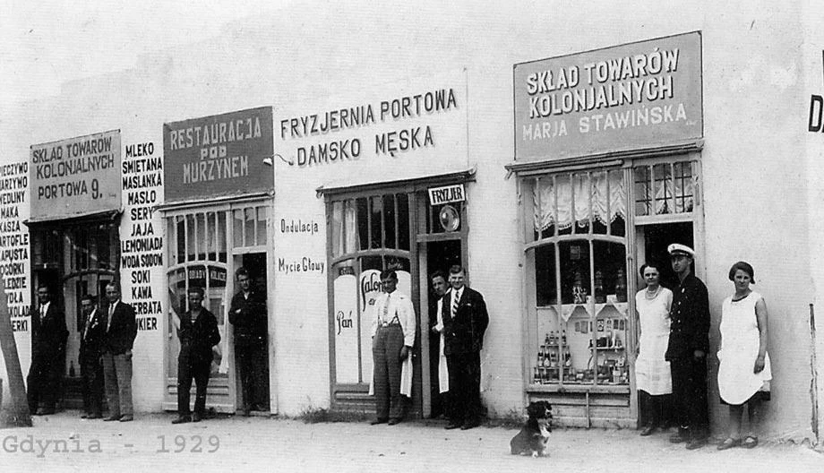 Ulica 10 Lutego. Koniec lat 20. XX wieku