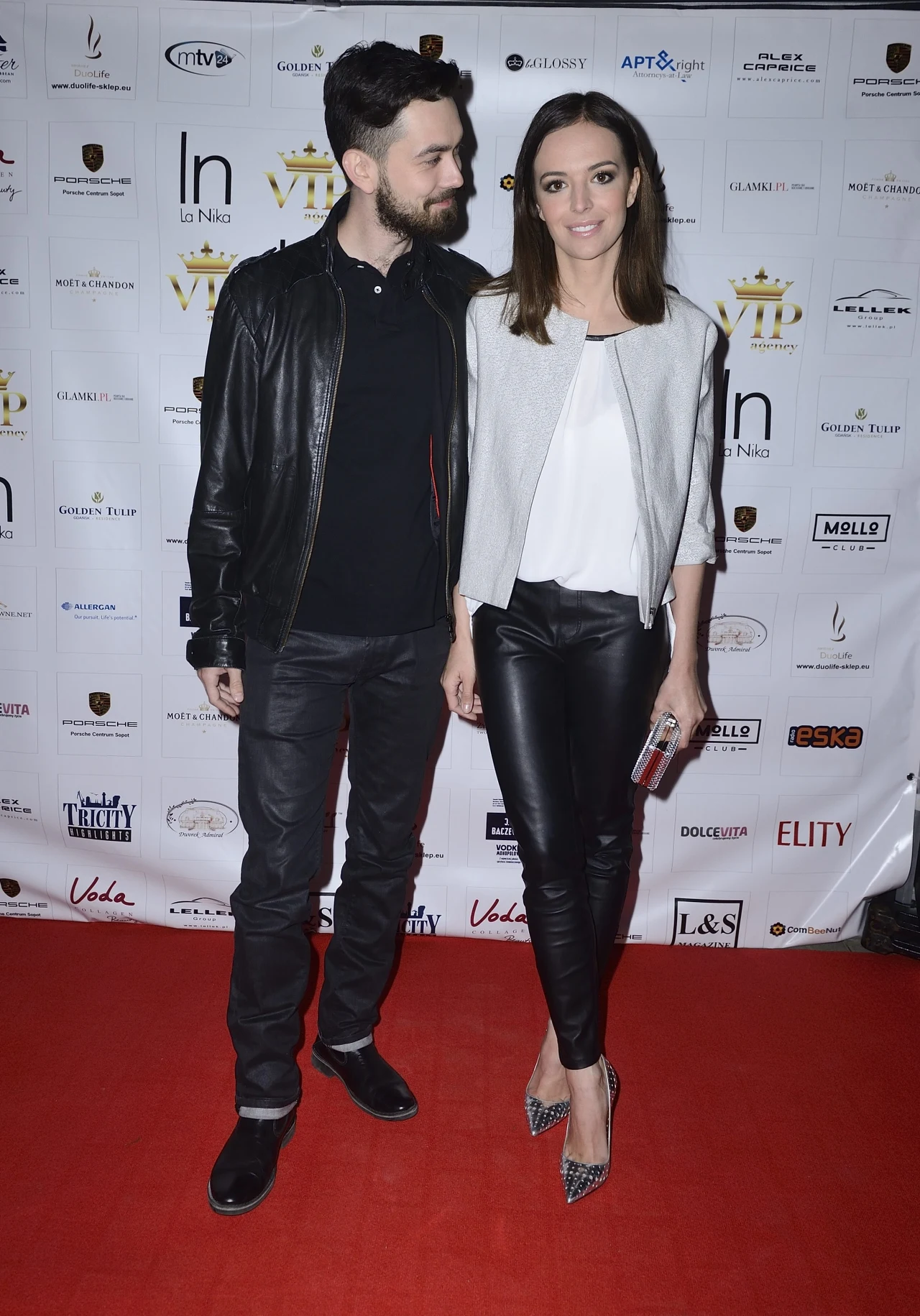 Anna Wendzikowska z narzeczonym