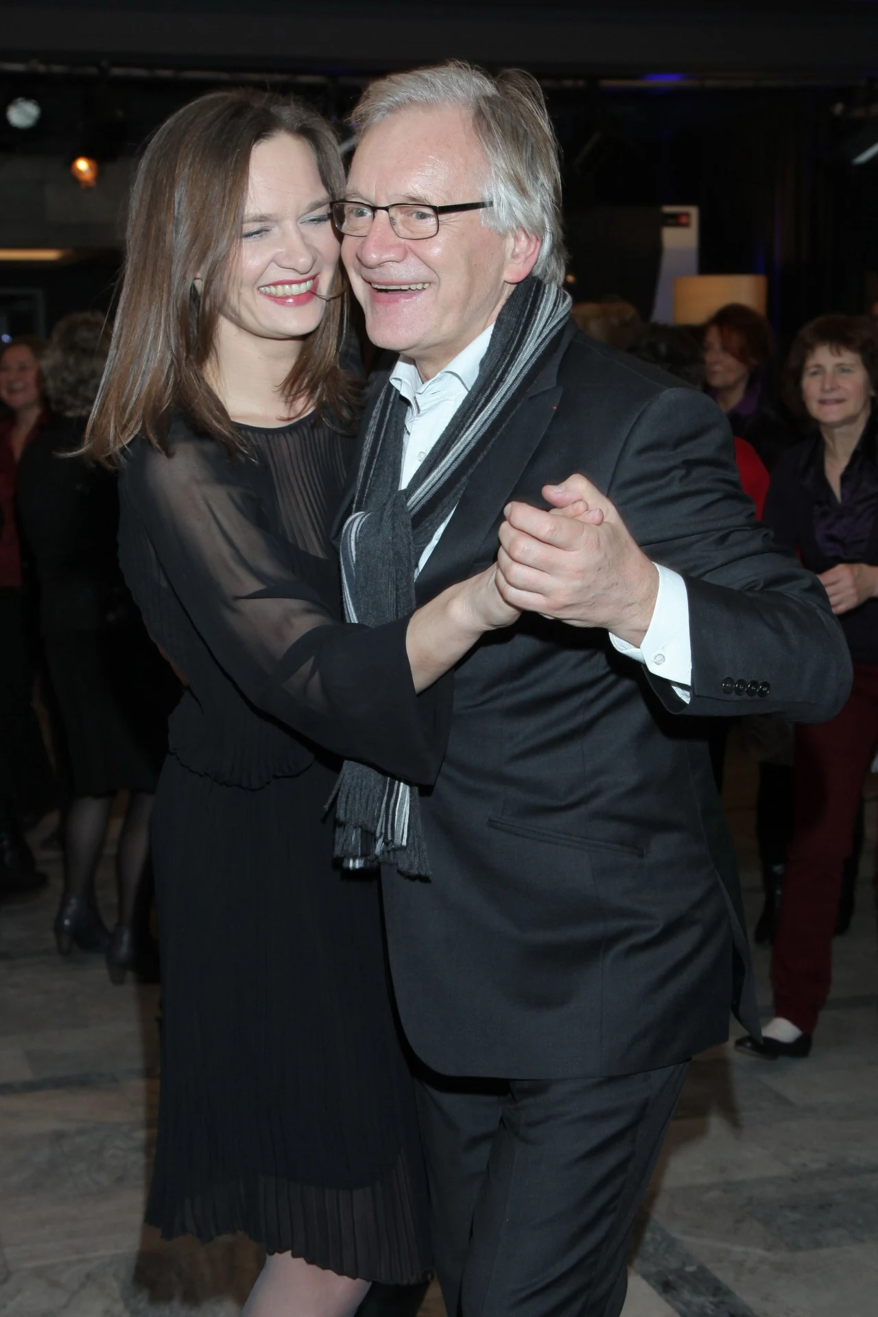 Maria Seweryn z ojcem Andrzejem Sewerynem Maria Seweryn z ojcem Andrzejem Sewerynem