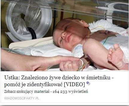 Tak wygląda fałszywy post udostępniany na Facebooku.