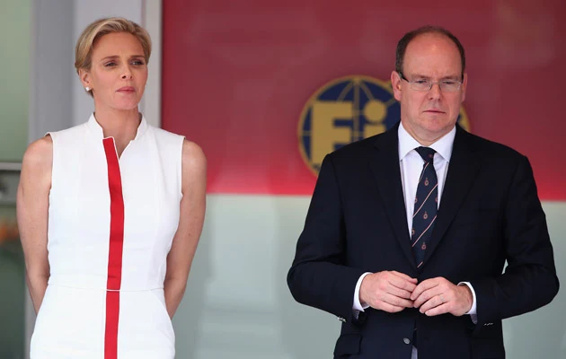 Charlene Wittstock i książę Albert II