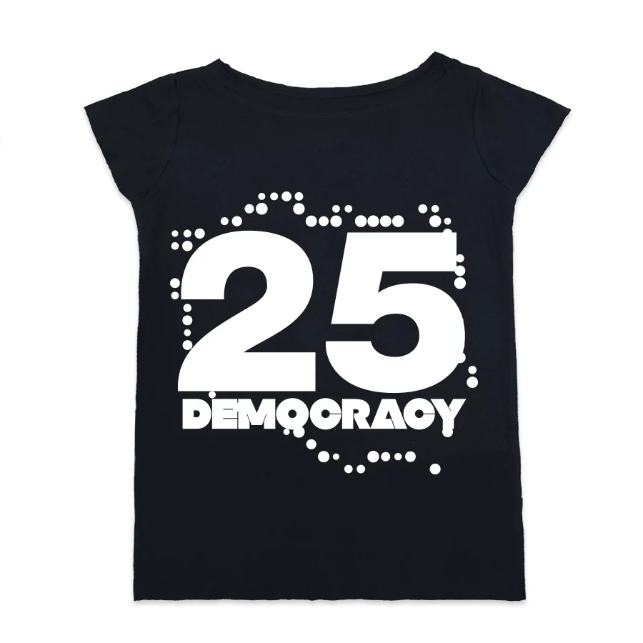 Impulsem do stworzenia t-shirtów z okazji 25-lecia demokracji w Polsce była potrzeba wyrażenia patriotyzmu w nowoczesny sposób - mówi Jolanta Wierzbicka, założycielka marki odCZAPY Impulsem do stworzenia t-shirtów z okazji 25-lecia demokracji w Polsce była potrzeba wyrażenia patriotyzmu w nowoczesny sposób - mówi Jolanta Wierzbicka, założycielka marki odCZAPY