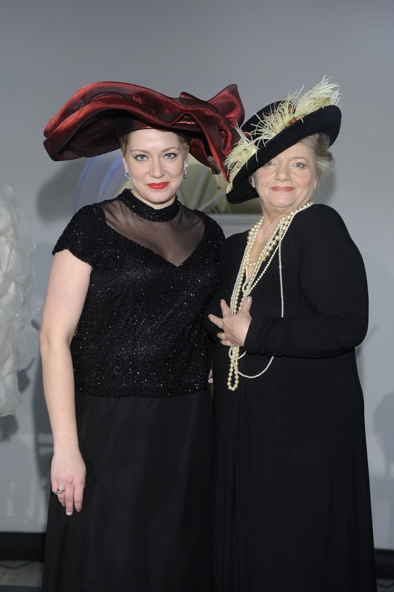 Anna Seniuk z córką Anna Seniuk z córką