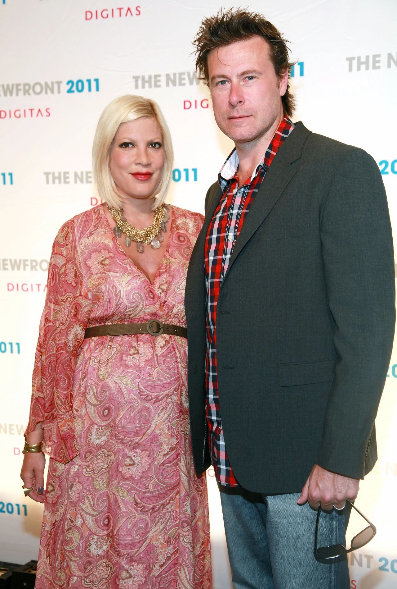 Tori Spelling z mężem Tori Spelling z mężem