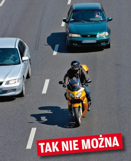 Uporczywa jazda lewym pasem