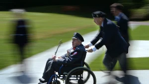 Weterani od gen. Maczka w Memoriale Montormel