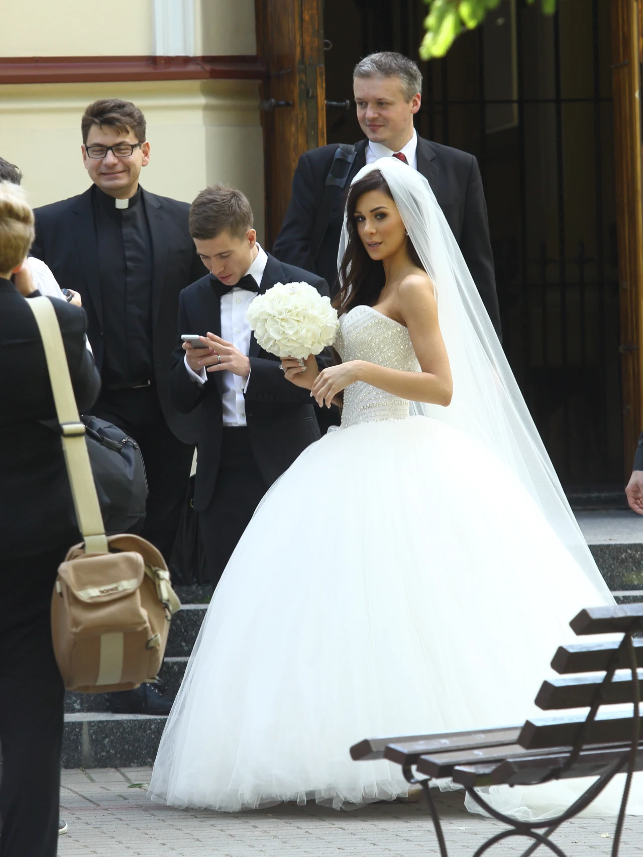 Kuba Kosecki i Ola Chlebicka już po ślubie Kuba Kosecki i Ola Chlebicka już po ślubie
