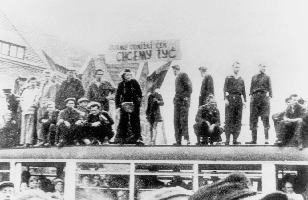 Manifestacja robotników Zakładów Cegielskiego, 28.06.1956