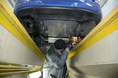 Wszystkie amortyzatory miały dobrą (i równą) sprawność.