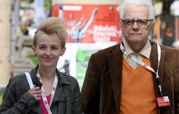 Kamila i śp. Andrzej Łapicki