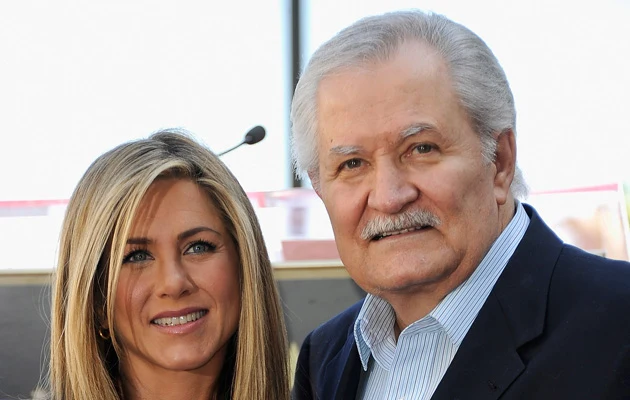 Jennifer Aniston z tatą Jennifer Aniston z tatą