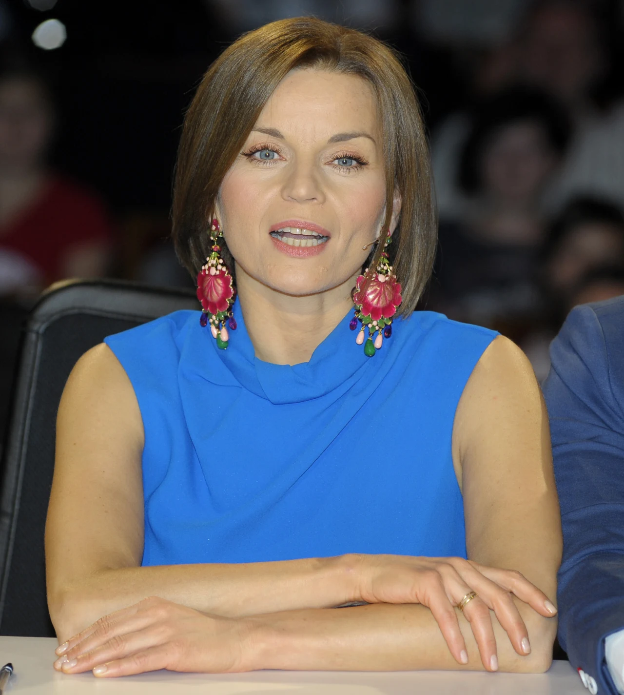 Małgorzata Foremniak na castingach do "Mam Talent" Małgorzata Foremniak na castingach do "Mam Talent"