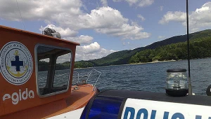 O krok od tragedii na Jeziorze Solińskim