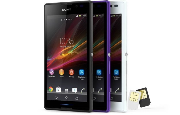 Xperia C - pierwszy smartfon Sony z układem MediaTek