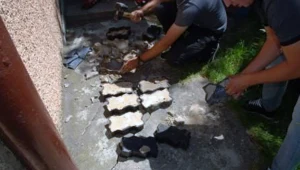 Policja podczas dochodzenia