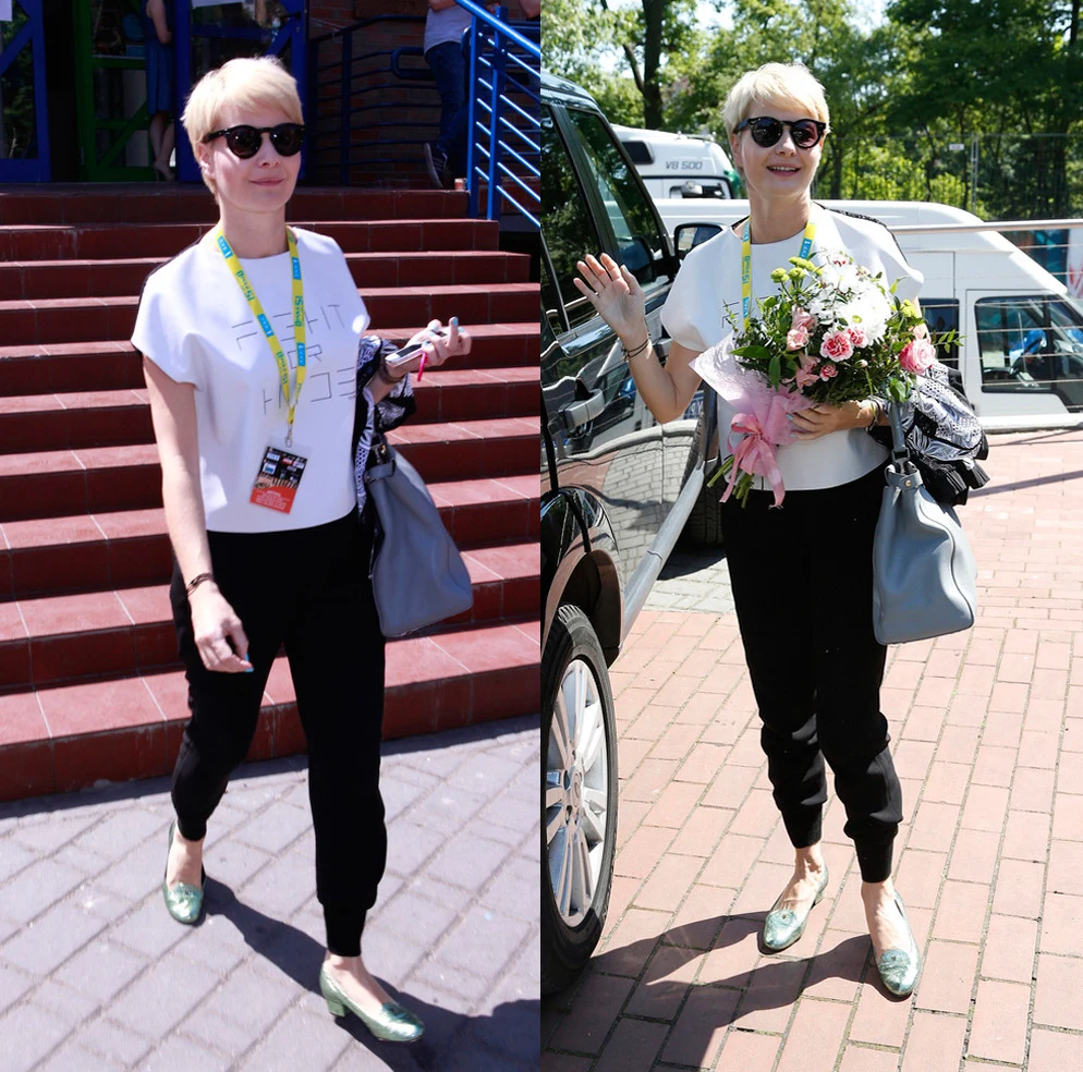 Małgorzata Kożuchowska w Opolu Małgorzata Kożuchowska w Opolu