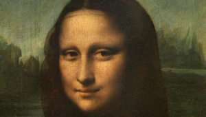 Portret Mona Lisy Leonarda da Vinci.