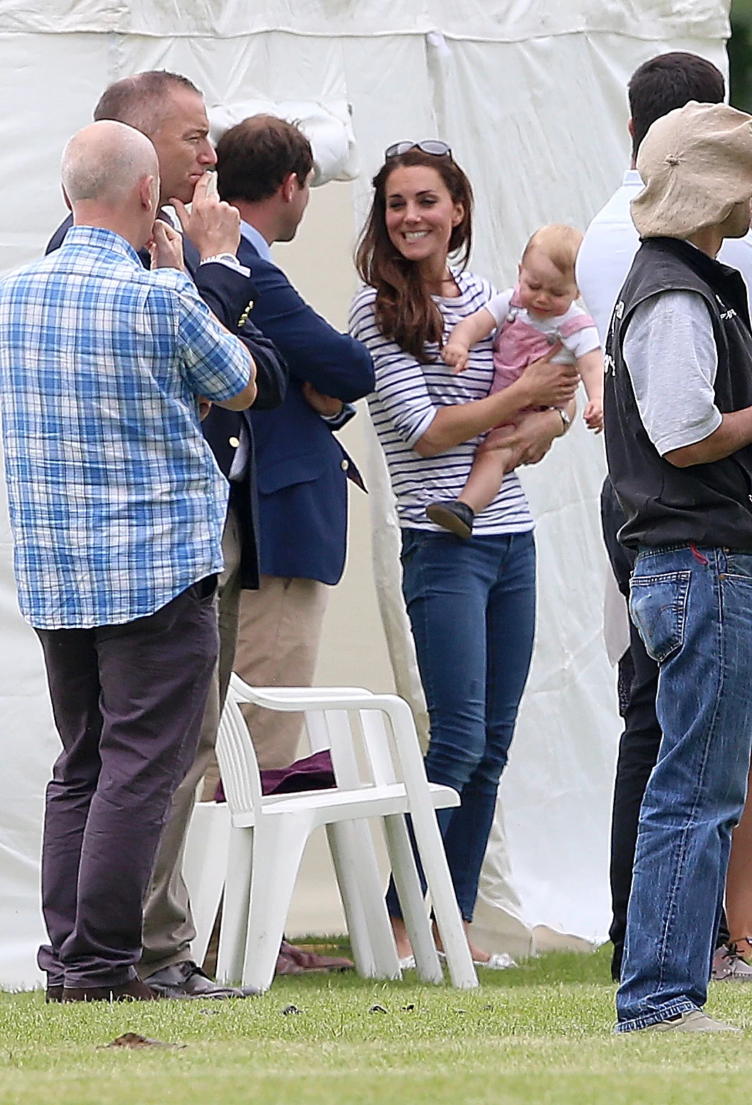 Księżna Kate i mały George Księżna Kate i mały George