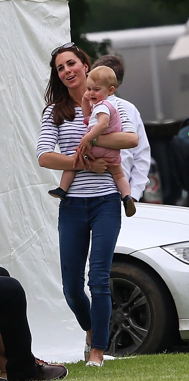 Księżna Kate i mały George Księżna Kate i mały George