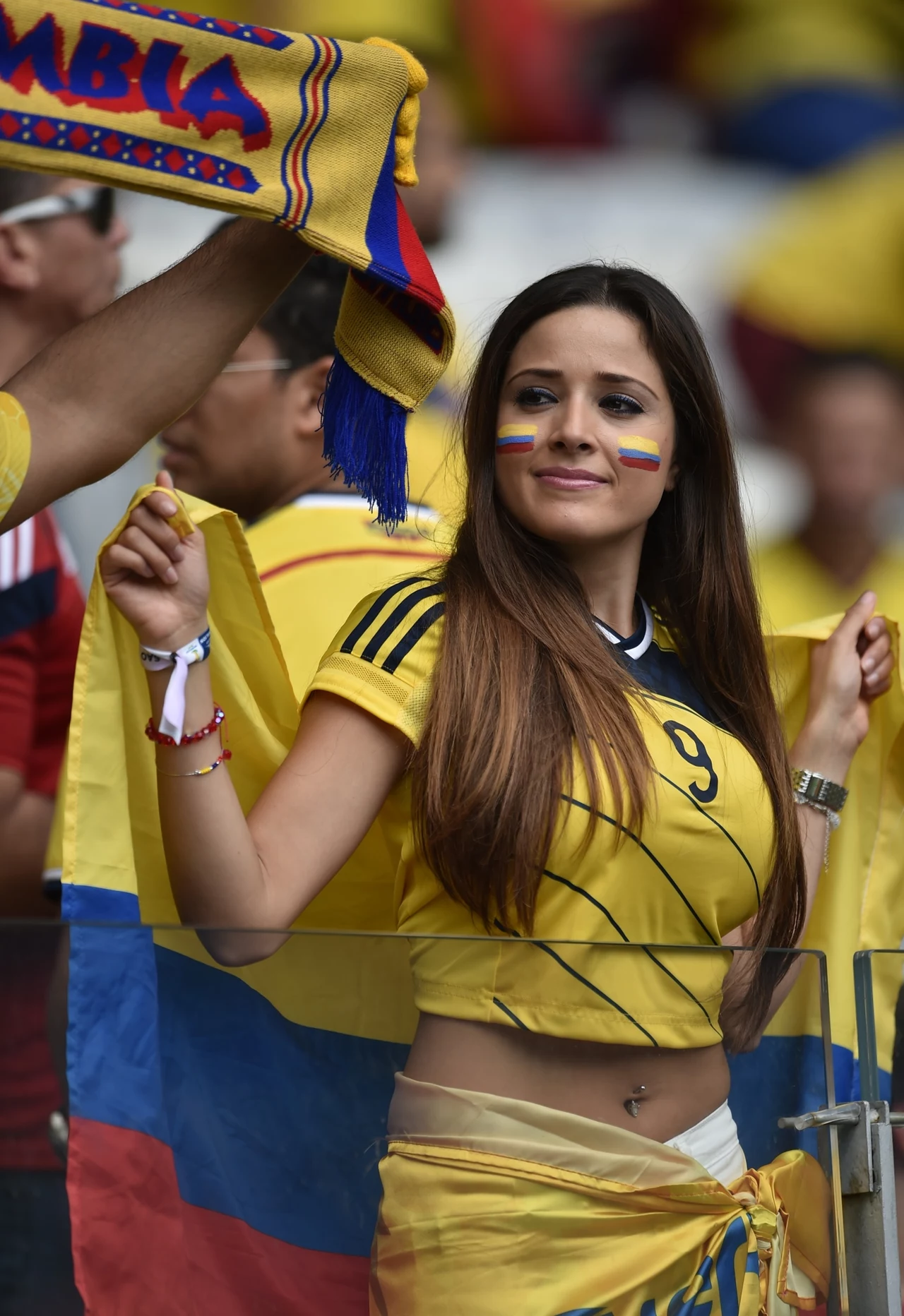 Dziewczyny na meczach Mundialu 2014 Dziewczyny na meczach Mundialu 2014
