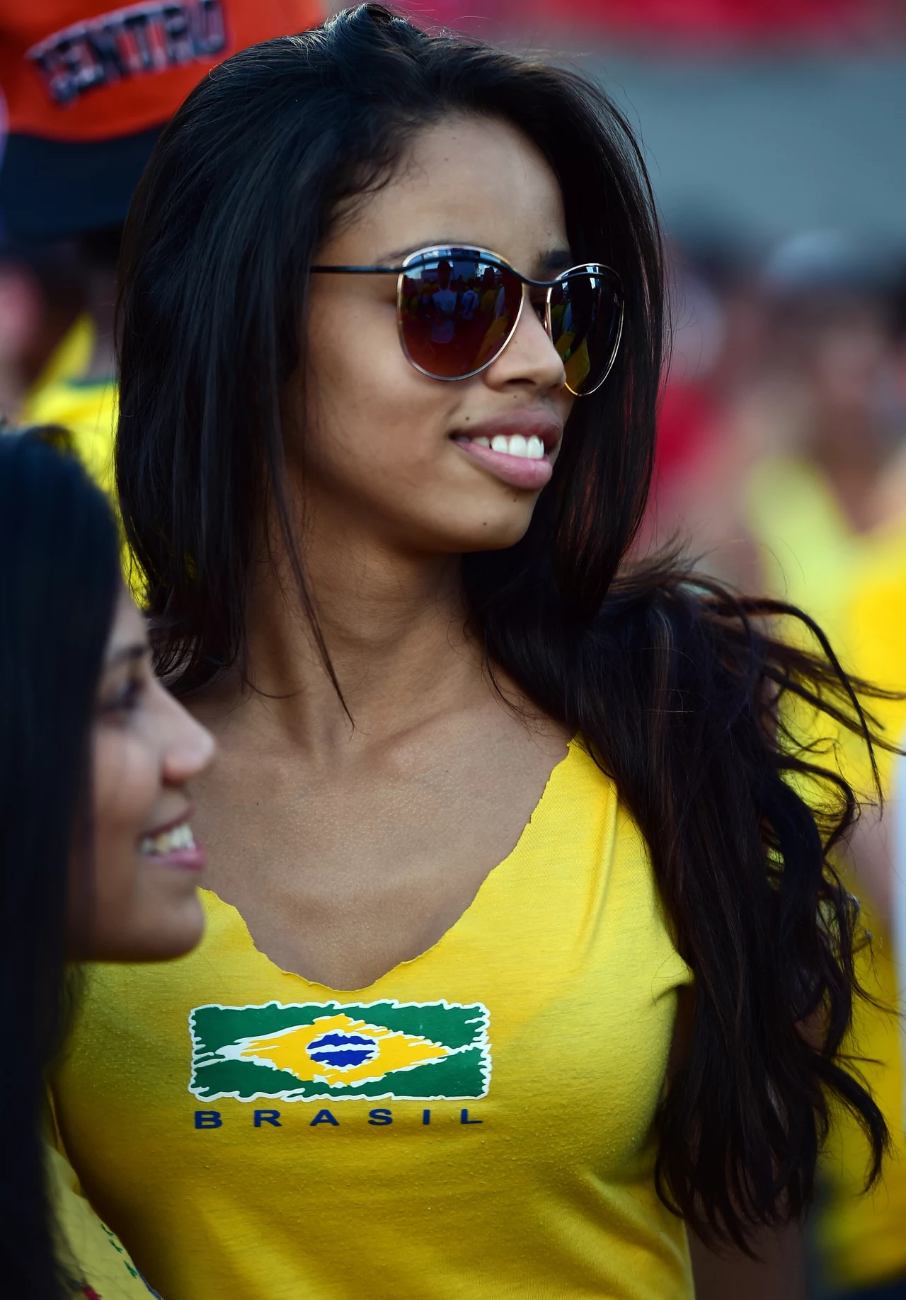 Dziewczyny na meczach Mundialu 2014 Dziewczyny na meczach Mundialu 2014