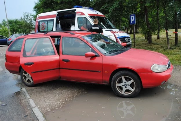 Do tragedii doszło w tym samochodzie