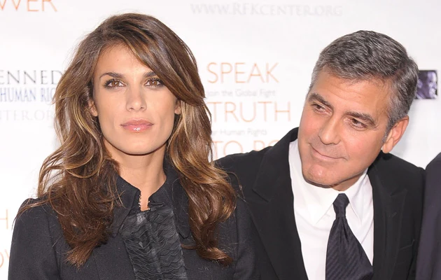 Elisabetta Canalis i George Clooney Elisabetta Canalis i George Clooney
