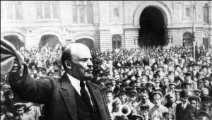 Lenin w Moskwie, 1917