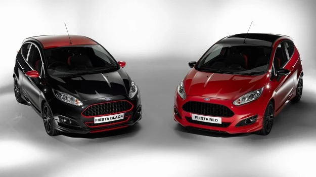 Ford Fiesta Red Edition oraz Black Edition