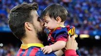 Gerard Pique z synem