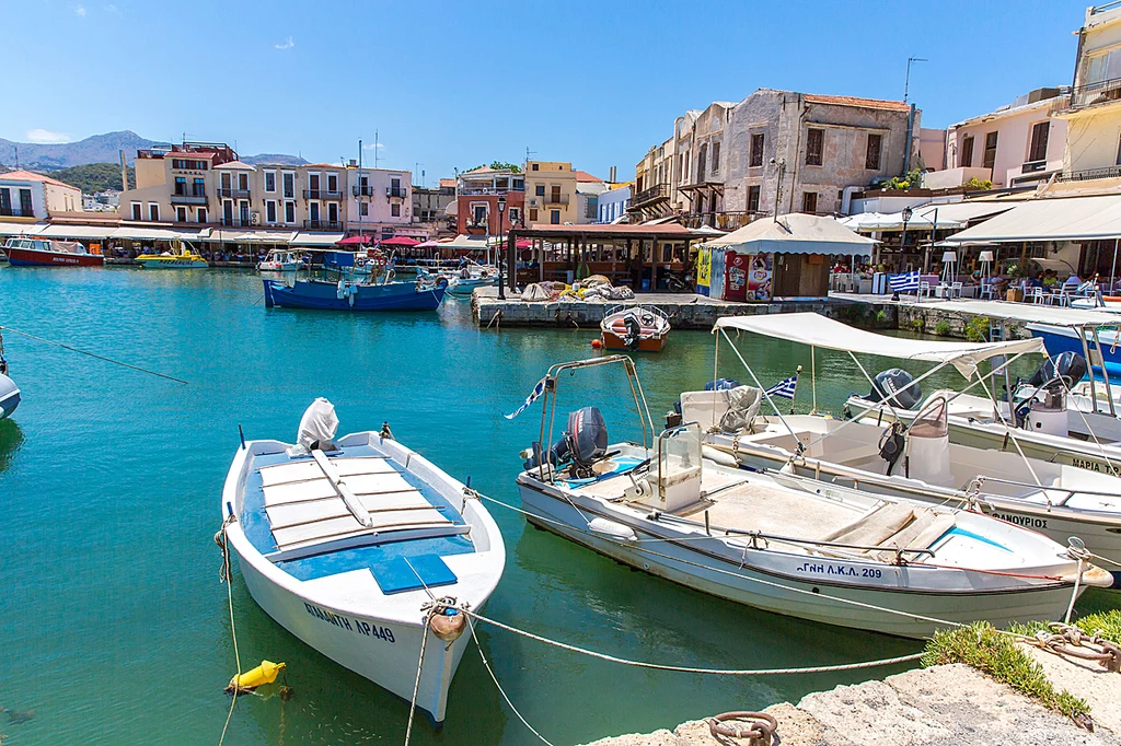 Stary port w Rethymnon