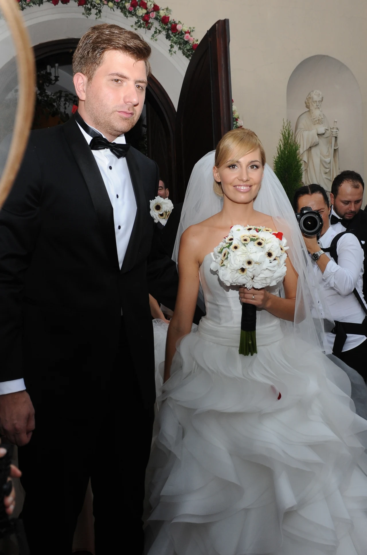 Agnieszka Popielewicz i Mikołaj Wit w dniu ślubu Agnieszka Popielewicz i Mikołaj Wit w dniu ślubu