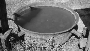 Kadź po potaszarni w Bukowcu