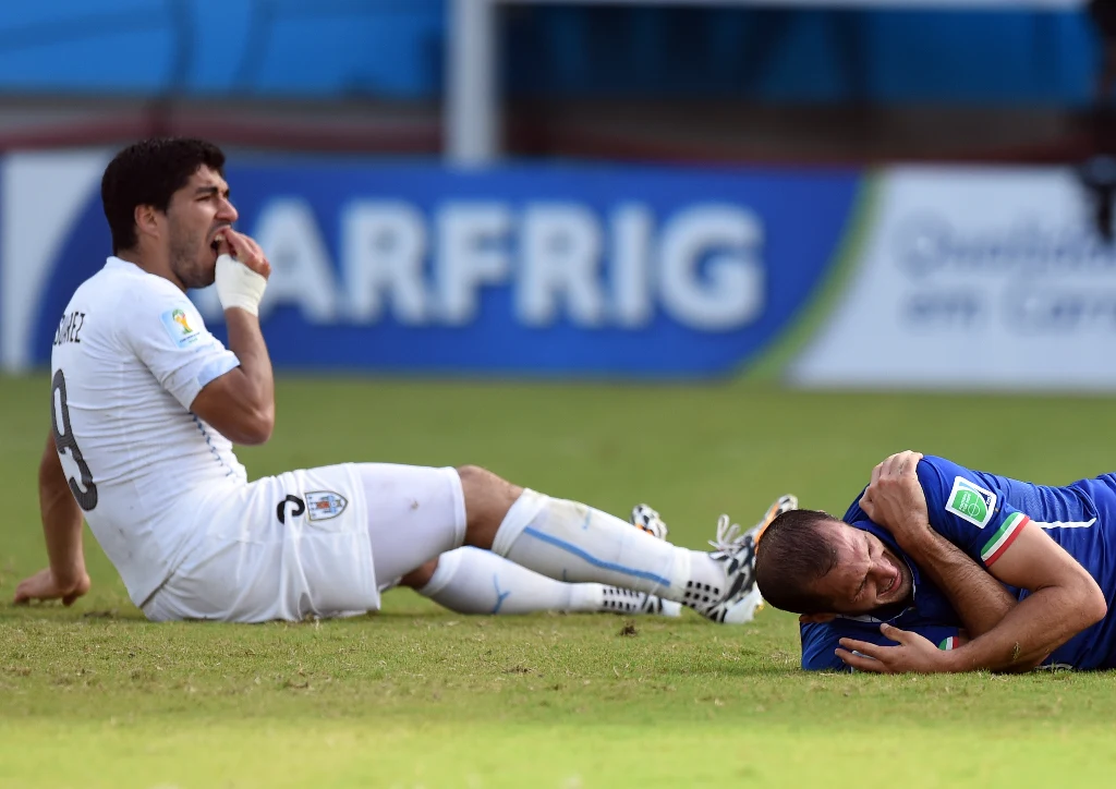 Suarez i jego "ofiary" 