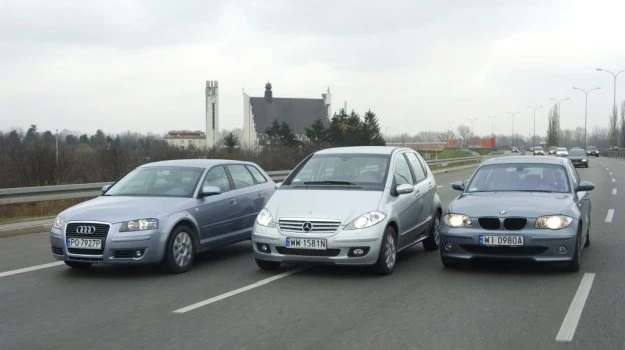 Używane: Audi A3, BMW serii 1, Mercedes klasy A