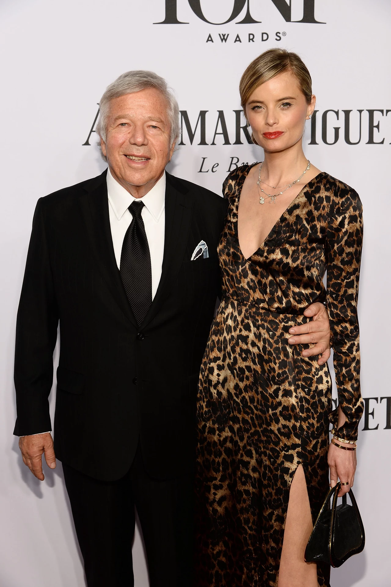 Bob Kraft i Ricki Noel Lander Bob Kraft i Ricki Noel Lander