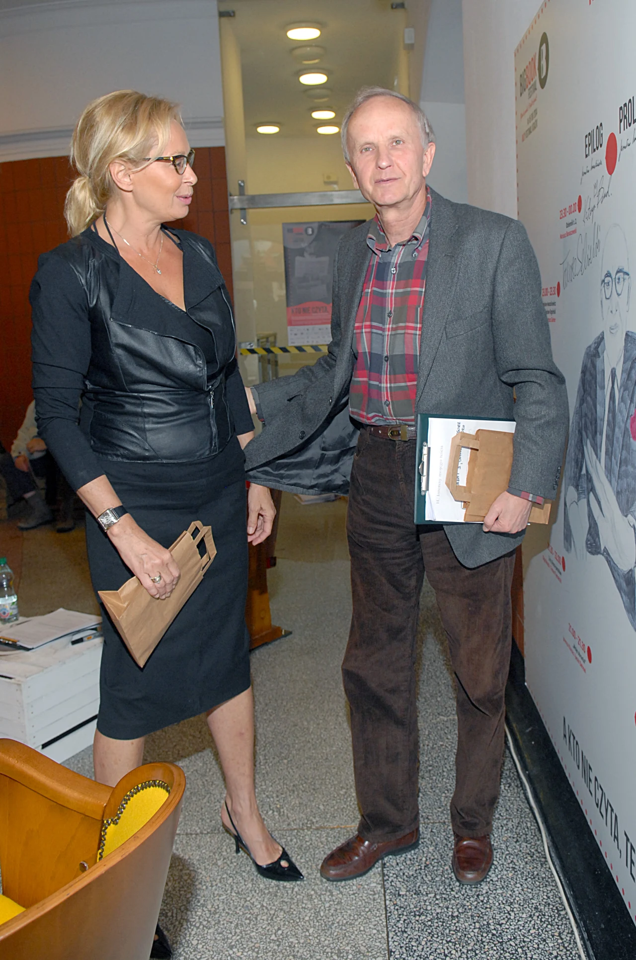 Katarzyna Gniewkowska, Grzegorz Kołodko Katarzyna Gniewkowska, Grzegorz Kołodko