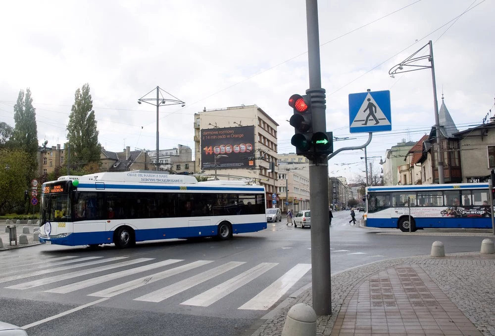 Trolejbusy Solarisa jeżdżą m.in. po Gdynii