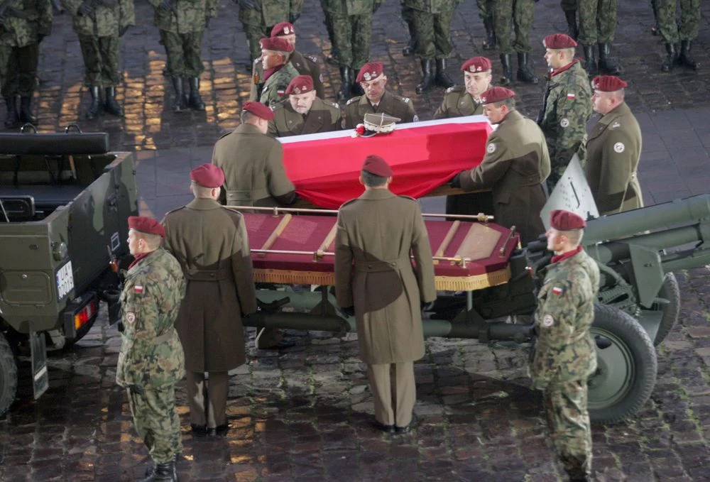 Trzeci pogrzeb gen. Władysława Sikorskiego, Kraków, 26.11.2008
