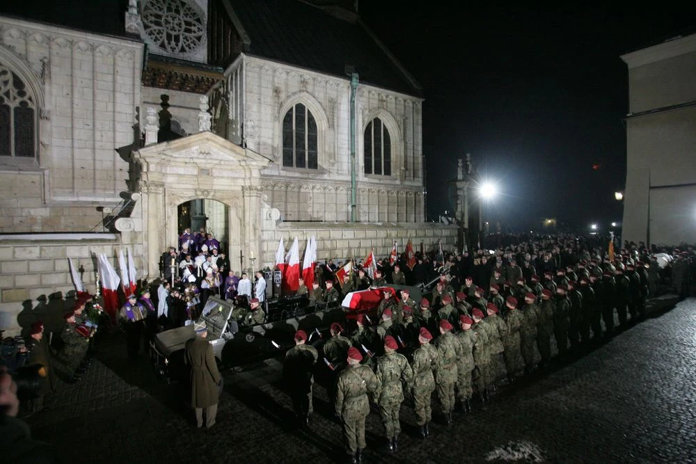 Trzeci pogrzeb gen. Władysława Sikorskiego, Kraków, Wawel, 26.11.2008
