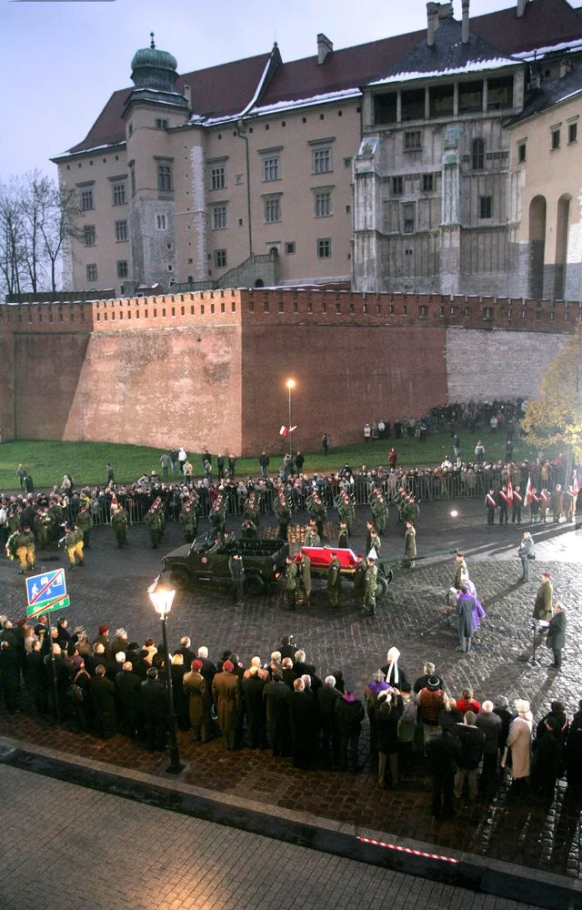 Trzeci pogrzeb gen. Władysława Sikorskiego, Kraków, 26.11.2008
