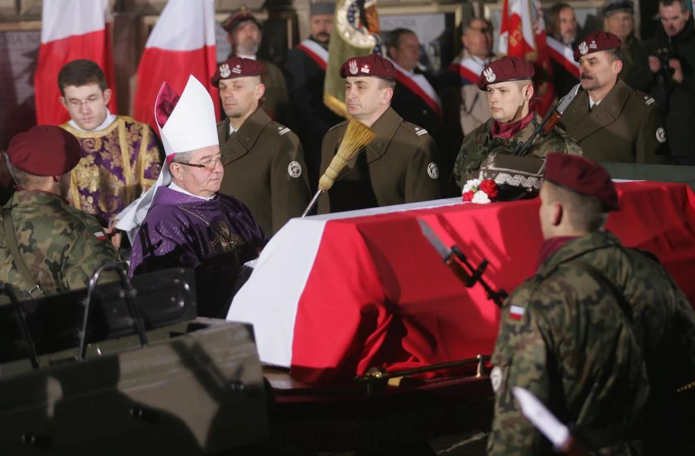 Trzeci pogrzeb gen. Władysława Sikorskiego, Kraków, 26.11.2008