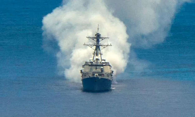 Testy Pandarra Fog.  Fot. US Navy, by Timothy Wilson