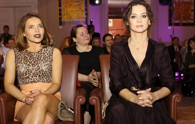 Edyta Herbuś i Kinga Rusin
